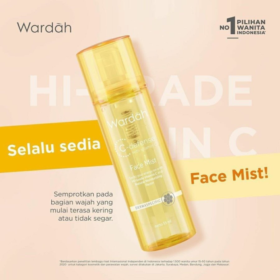 WARDAH C-DEFENSE FACE MIST - 55ML