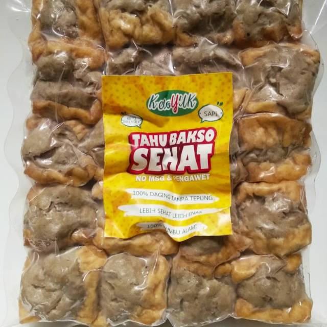 

Tahu bakso istimewa enak sehat daging sapi tanpa tepung tanpa MSG dan pengawet spesial