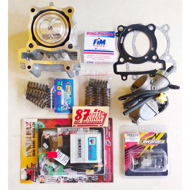 Paket Bore up 155cc Jupiter mx 135LC harian touring