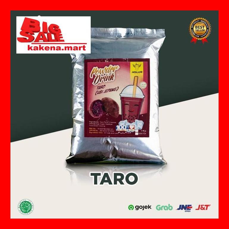 

Kak8Vitxd Bubuk Minuman Bubble Powder Drink Rasa Taro Original Javaland 1Kg S50K50A