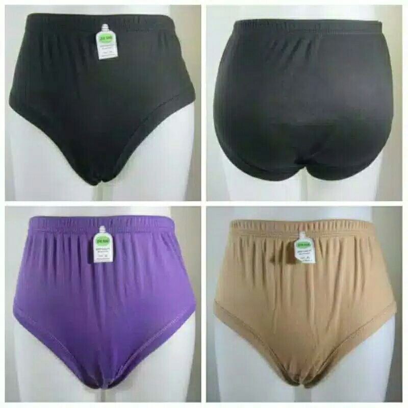 12 PCS/ LUSINAN/ Celana Dalam Wanita JUMBO Zb tua