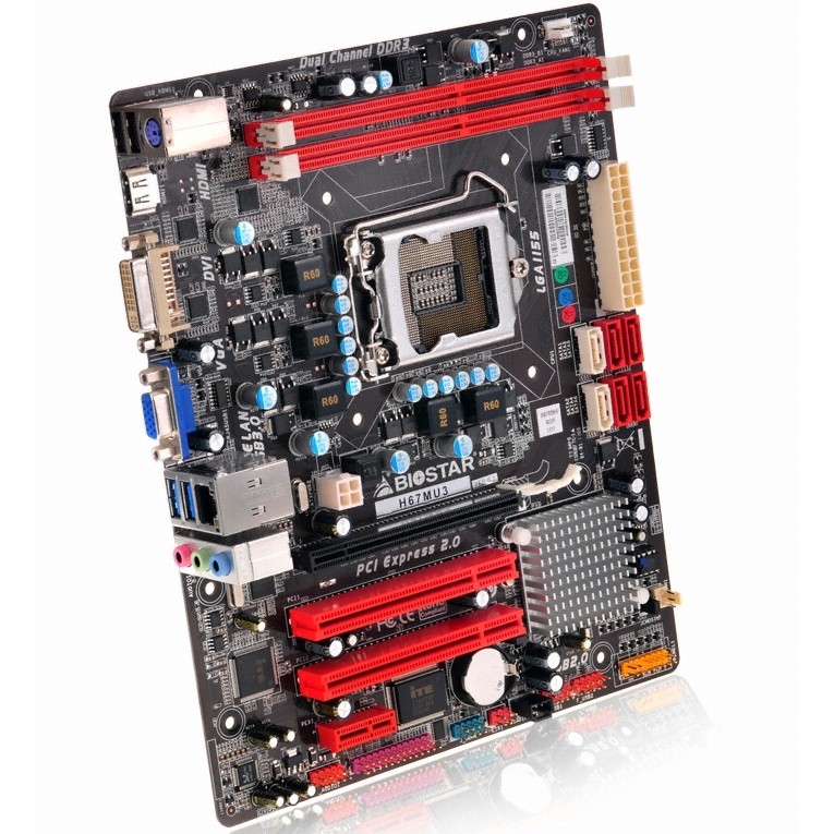 Mainboard Intel LGA 1155 H67 Biostar