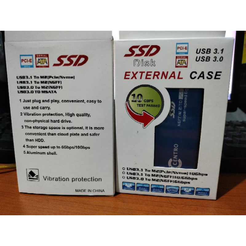 CASING SSD M.2 NGFF SATA USB3.0 - SSD Enclosure