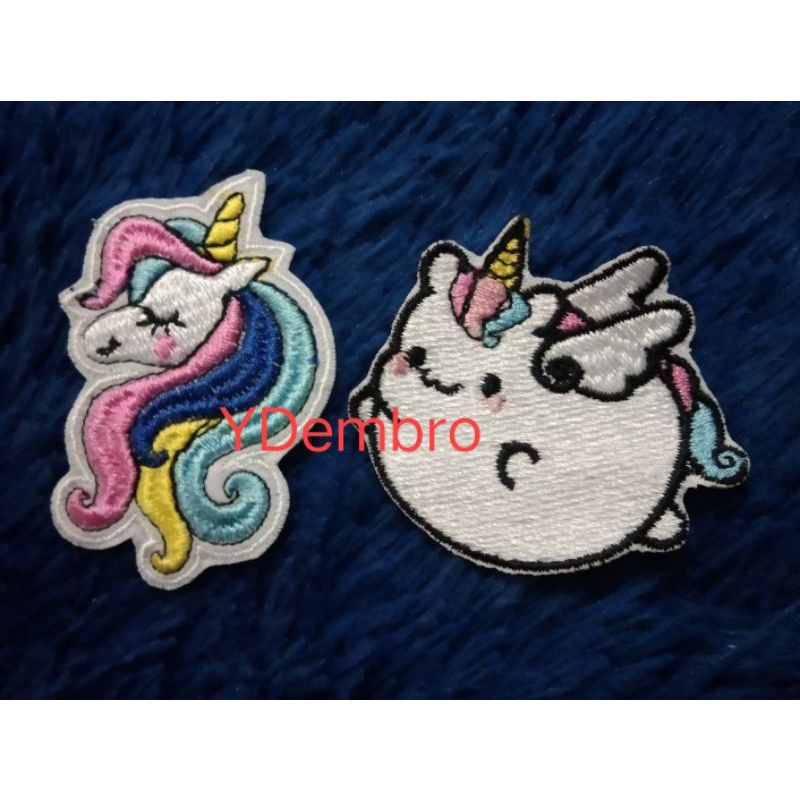 Patch Bordir Karakter Kuda Pony