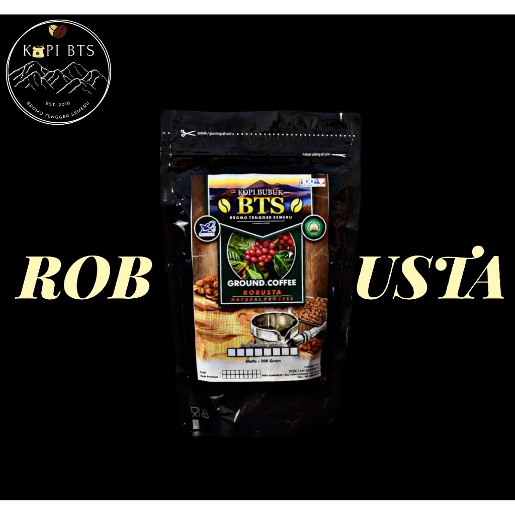 

KOPI BUBUK ROBUSTA PONCOKUSUMO MALANG( Proses Natural )