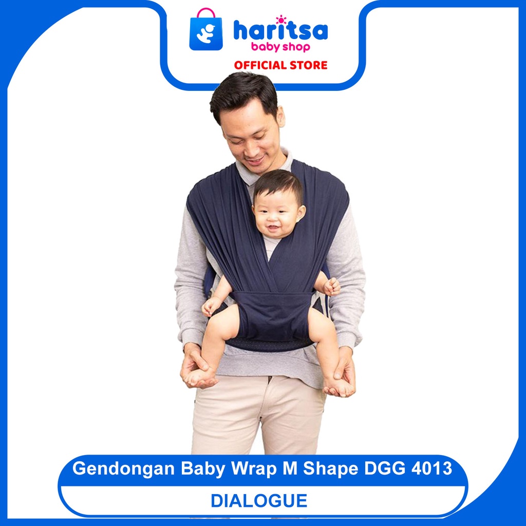 Dialogue DGG4013 Baby Wrap M Shape / Gendongan bayi / KADO