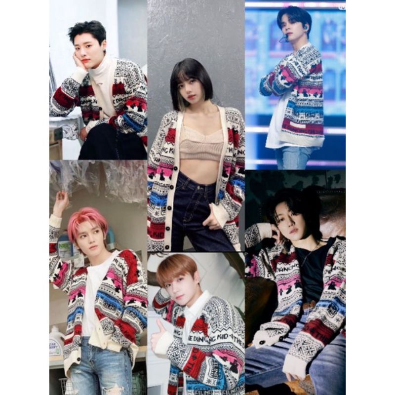 Cardigan dancing NCT dream// Taehyung,Uyon,Lisa // Cardigan Korea