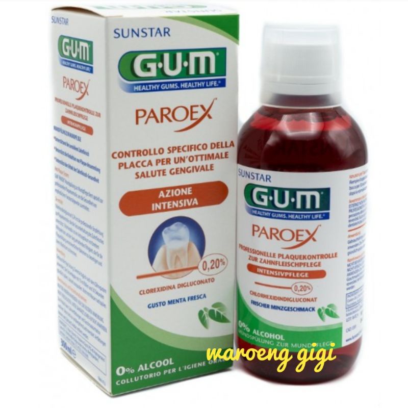 GUM PAROEX Mouthrinse Obat Kumur