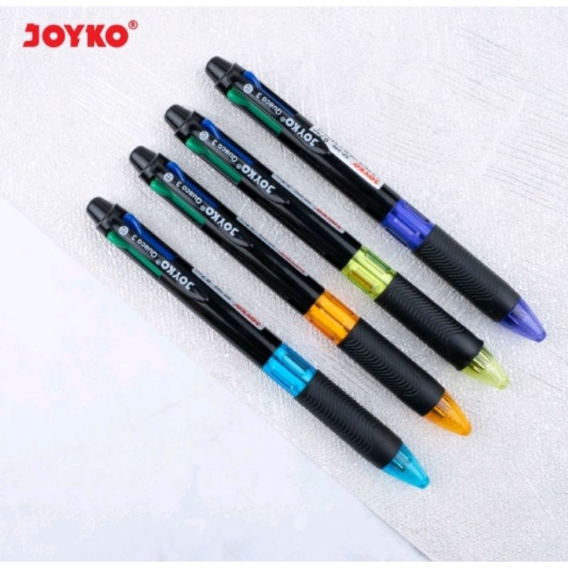 

Pulpen / Pen / Pena Joyko 4 Warna BP-288 Quaco 3 Ecer (2pcs)