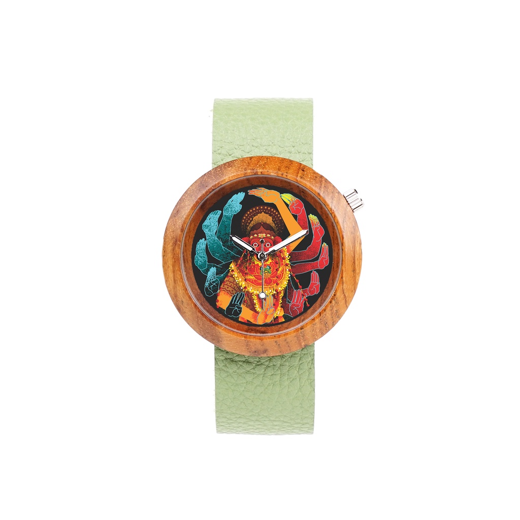 Kama Watch Jam Tangan Kayu Power in Control