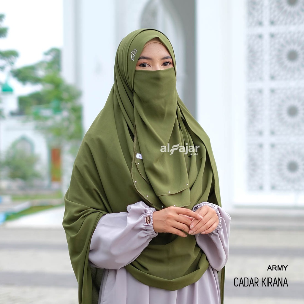 CADAR NIQOB TALI Dua Layer KIRANA by Alfajar