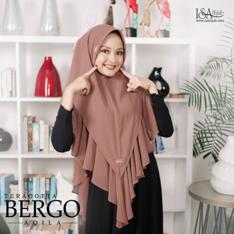 Bergo Aqila by Isa Hijab