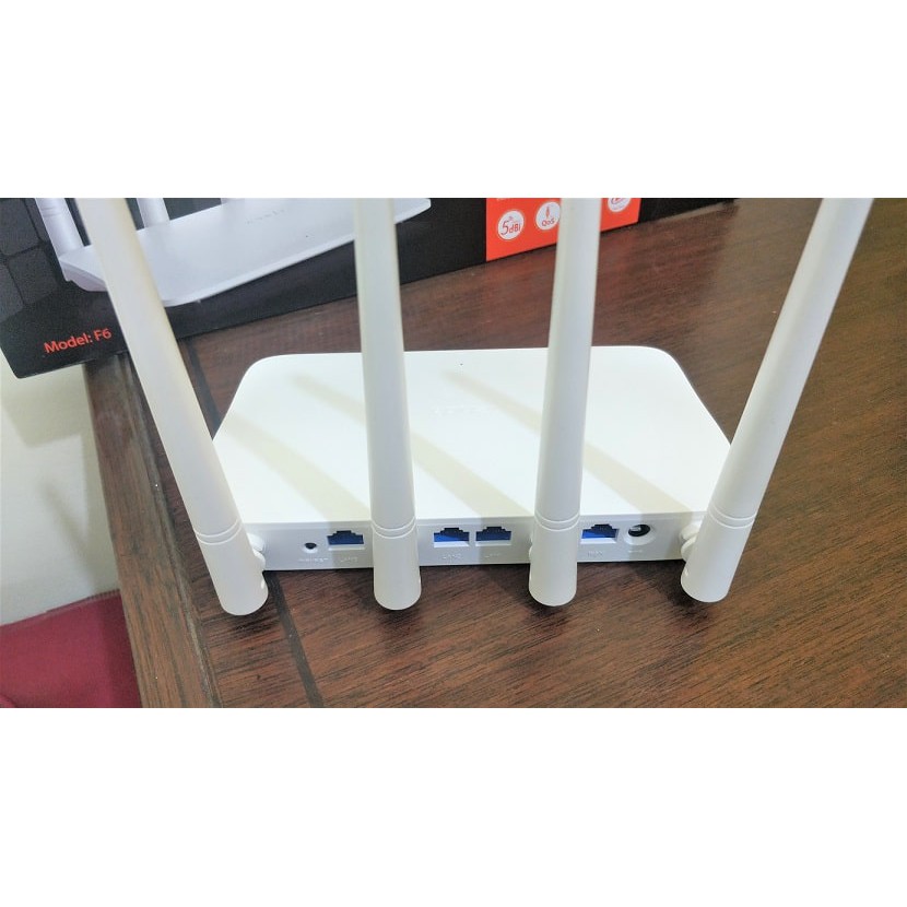 Tenda F6 Wireless Router N300 4 Antena - WISP/Extender Support