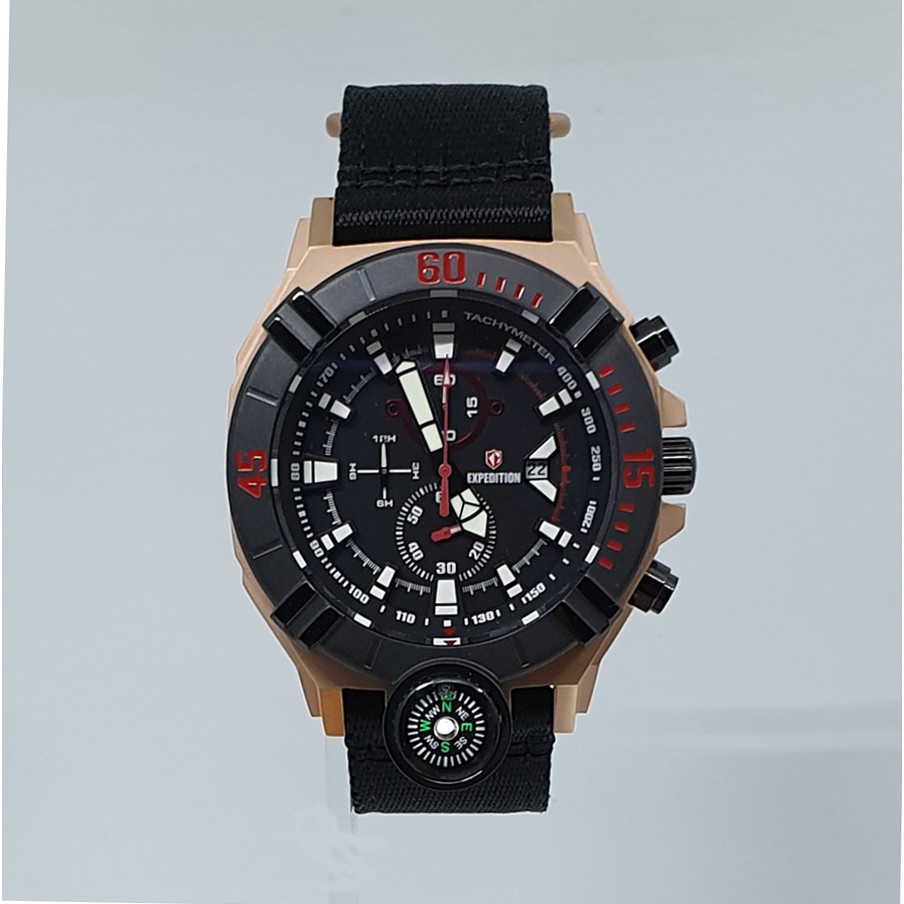 Expedition E6772 Kompas Jam Tangan Pria Original