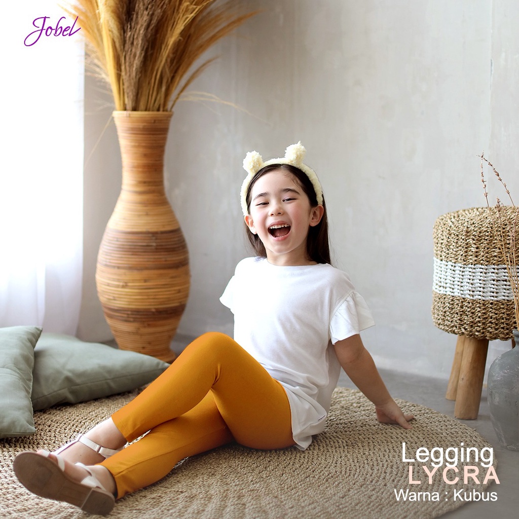 Legging Bayi Celana Panjang Anak Jobel Lycra 0-5 Tahun isi 1 pcs