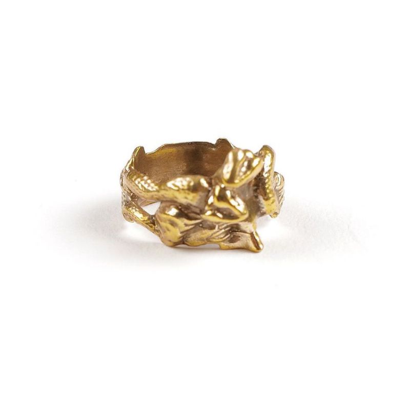RING CAERA GOLD BY THANKSINSOMNIA,cincin