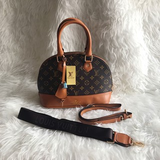  Tas  Wanita LV  ALMA louis vuitton 25cm import murah 