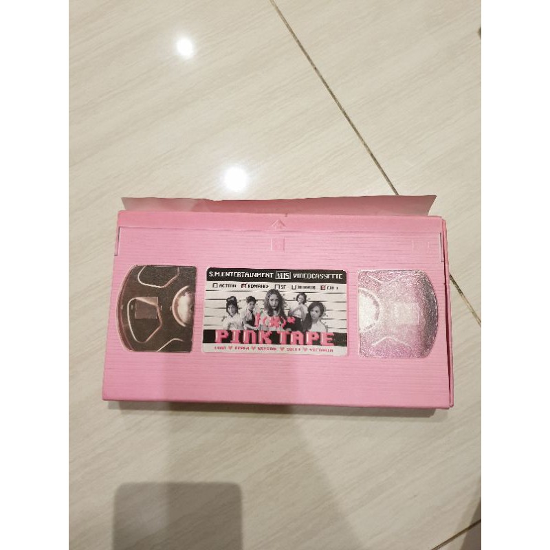 FX Album Pink Tape (photocard Sulli)