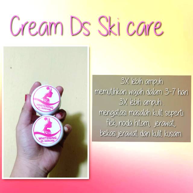 Pemutih wajah// ds smincare hanya cream//pemutih ampuh//skincare murah//pemutih murah
