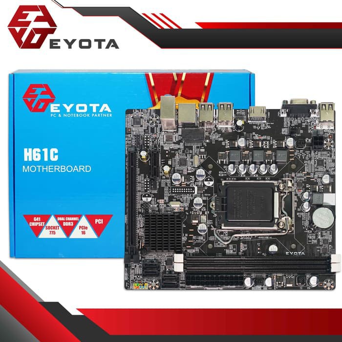 MOTHERBOARD EYOTA H61C / MOTHERBOARD MB EYOTA H61/ Motherboard/ Motherboard 1155/ Motherboard DDR3