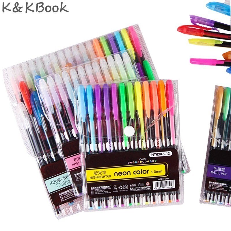 Gel Pen warna neon | Gel Pen SPRAY Sanitizer (NEW NORMAL)