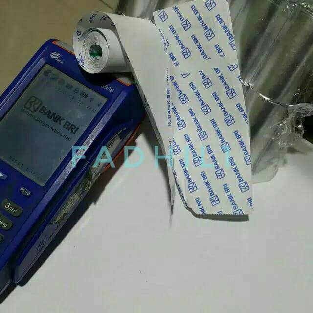KERTAS THERMAL LOGO BANK BRI AGEN BRILINK /AGEN BNI 46