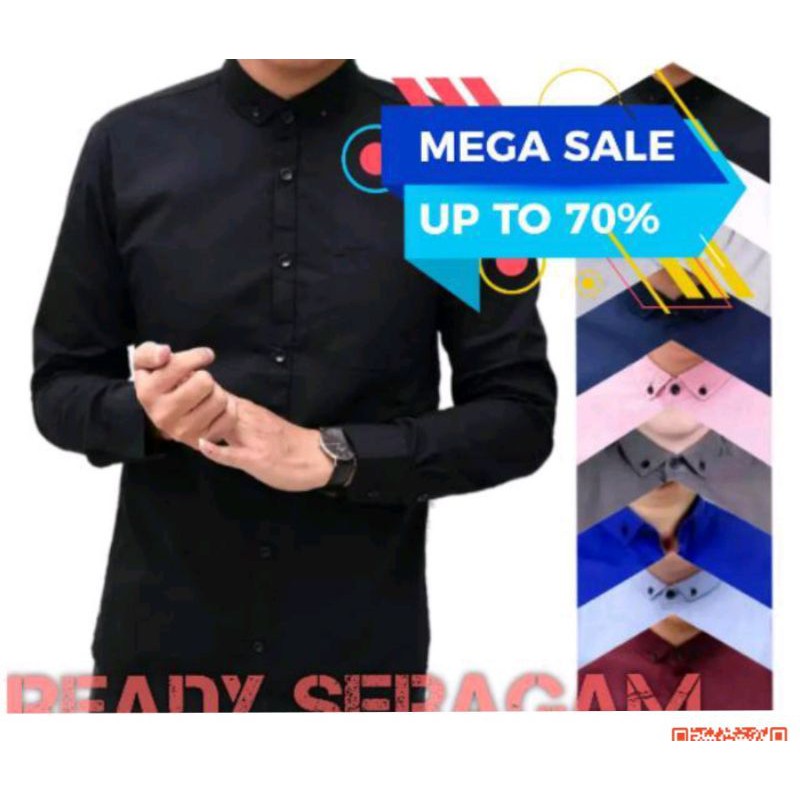 kemeja pria kain katun