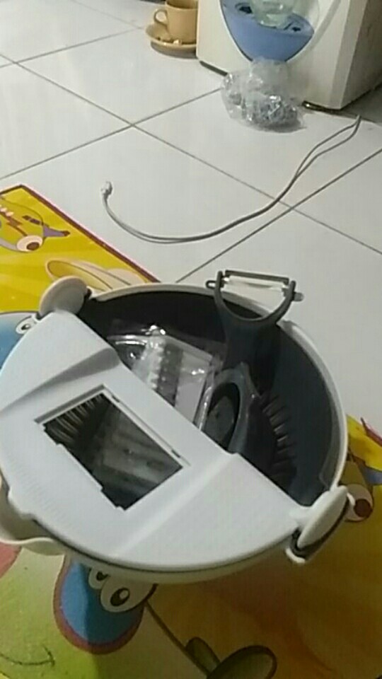 Parutan Serbaguna Mangkok Pemotong Sayuran