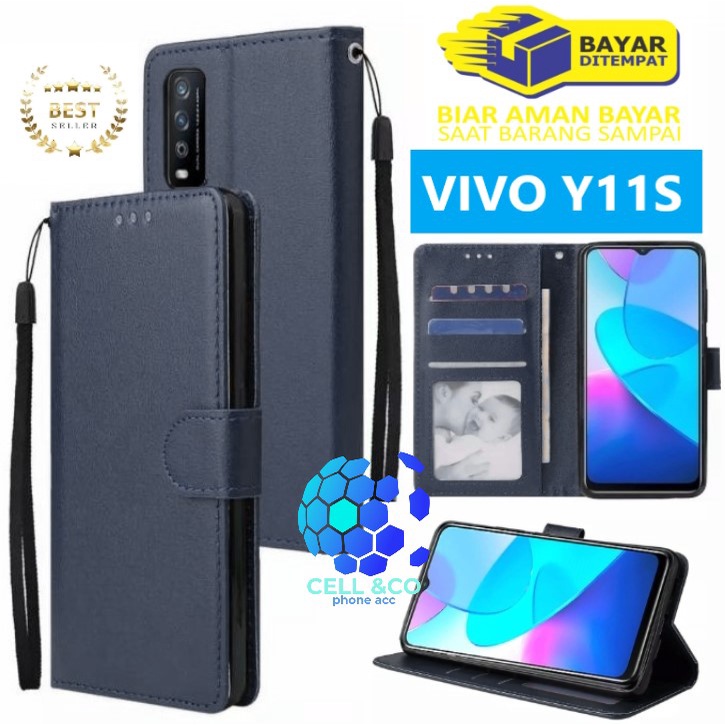 Flip cover VIVO Y11S NEW 2021 Flip case buka tutup kesing hp casing flip case wallet