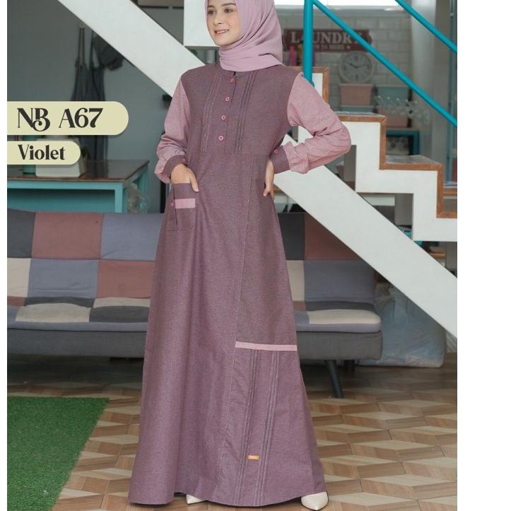 [S0ZUT7973] nibras Nb a67 / nba 67 , nba67 gamis nibras / gamis nibras original
