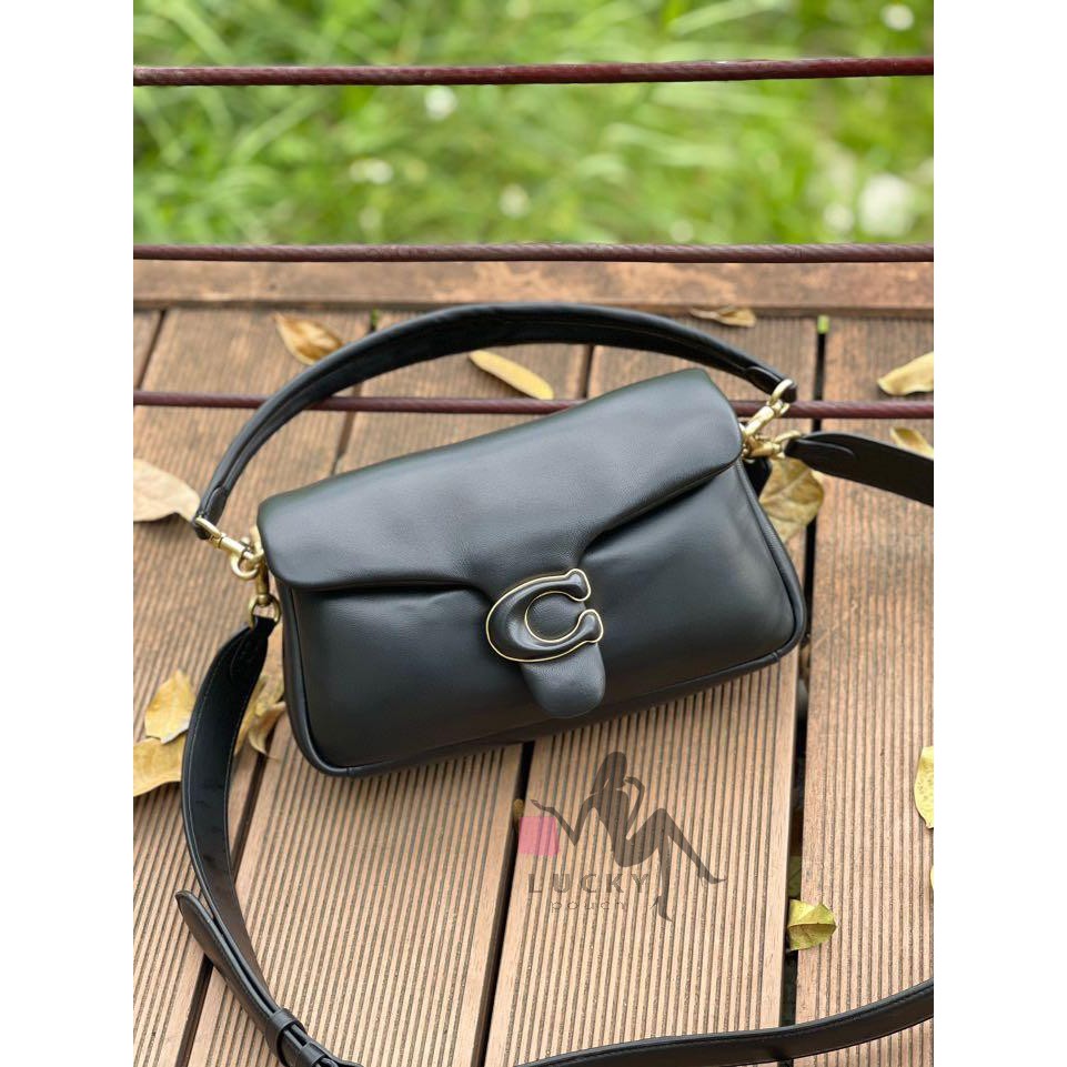 Coach Pillow Tabby 26 Shoulder Bag Black