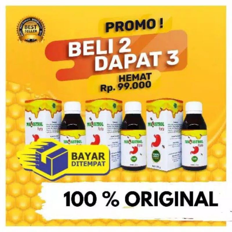 

(COD) Magastrol Forte - Madu Asam Lambung Maag Gerd 100% Ori (Beli 2 Gratis 1)