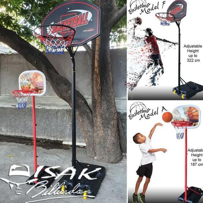 Terlaris Portable Basketball Hoop F - Rim Bola Basket Ring Outdoor
