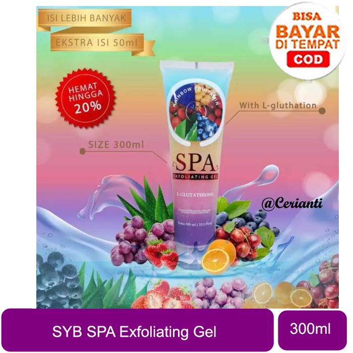 SYB Spa Exfoliating Gel Fruitamin_Cerianti