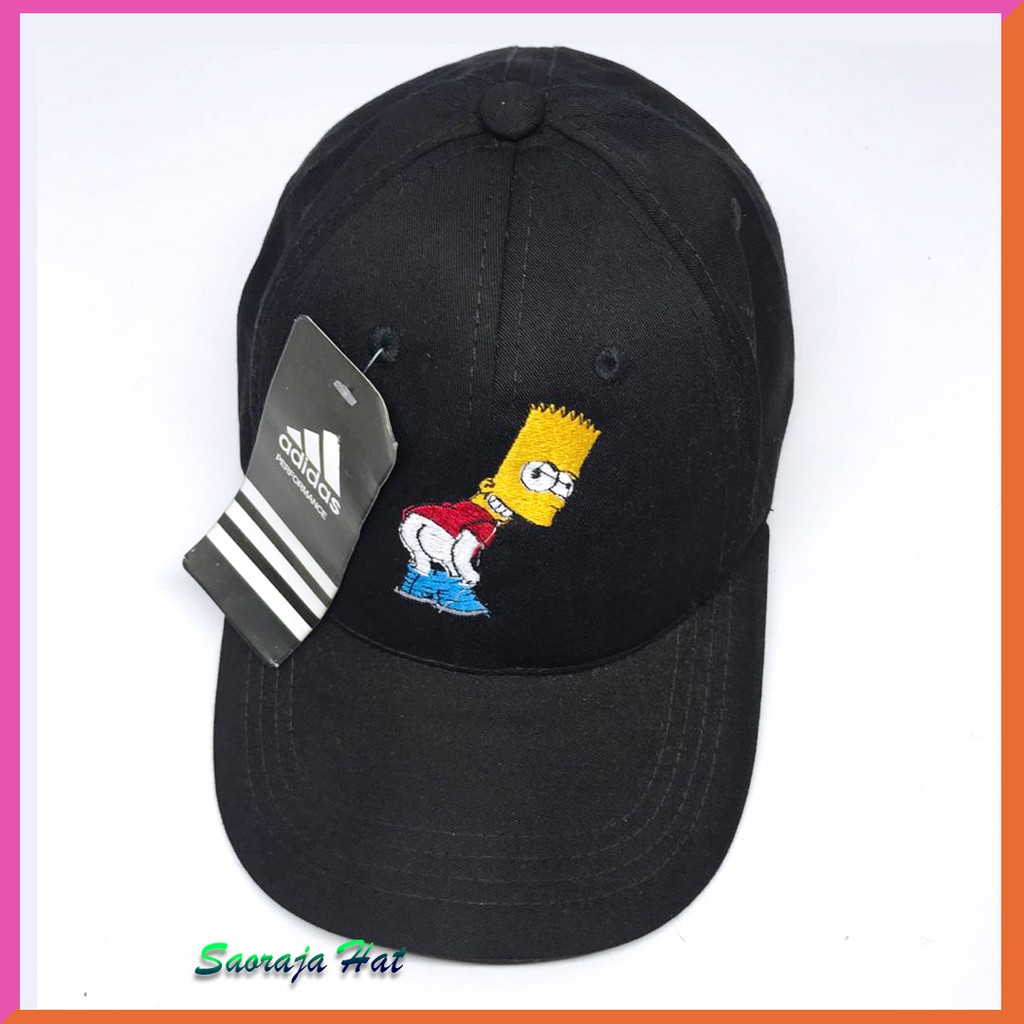 TOPI BASEBALL BORDIR THE SIMPSON HIGH QUALITY