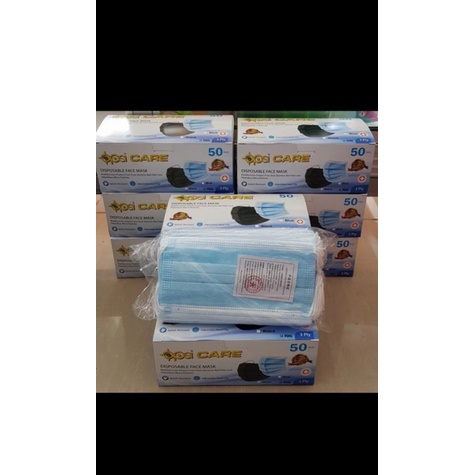 Masker Opsi Care 3Ply isi 50pcs (Earloop)