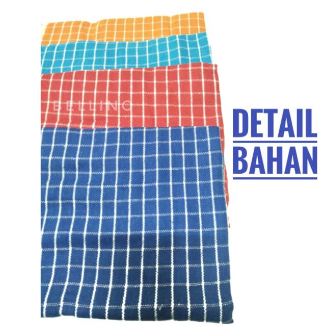 Serbet Topo Kain Lap Jumbo Murah Berkualitas Ukuran 50x55cm / Lap Tangan Lap Piring Lap Dapur Random