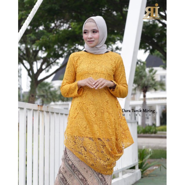 IndahKebaya | HANYA ATASAN / KEBAYA DARA TUNIK MIRENG / KEBAYA MENCENG BROKAT/LAMARAN AKAD KONDANGAN