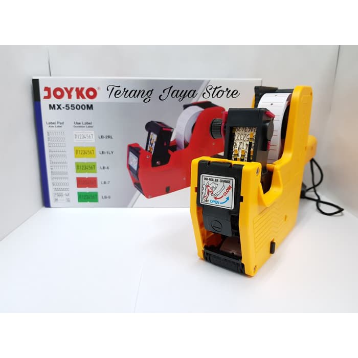 

Price Labeller JOYKO MX-5500M Alat Label Harga JOYKO 5500M (Kuning)
