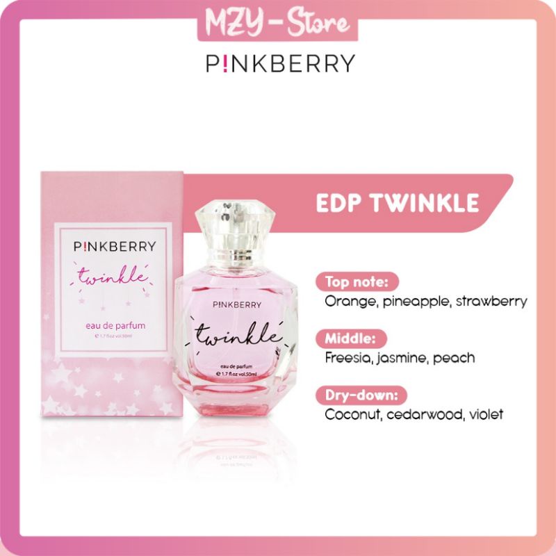 Parfum Pink berry EDP Wild Berry Pinkberry EDP Twinkle Pinkberry EDP Dream Pinkberry EDP Wild Blush 50 ml - ORIGINAL