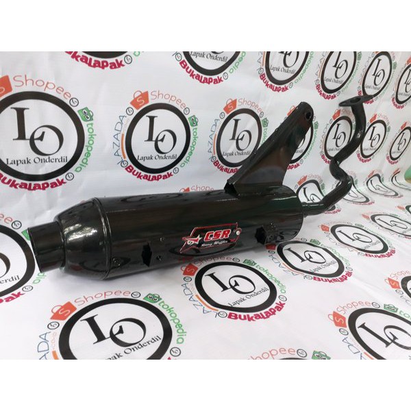 knalpot bobokan racing vario 110 techno vario 110 cw karbu merk csr racing