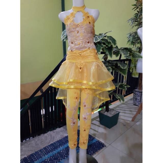 Baju penyanyi gaun penyanyi gaun pesta fashion show
