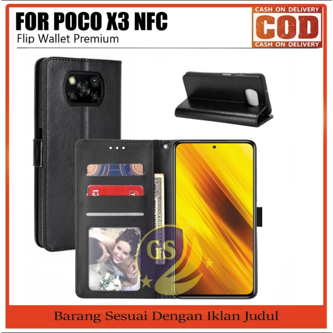 Flip Case XIAOMI Mi 11T / 11T PRO 5G / 11 Lite 5G Pocophone Poco M5 C40 F3 F1 M3 X3 NFC X3 PRO Flip Cover Wallet Dompet Kulit