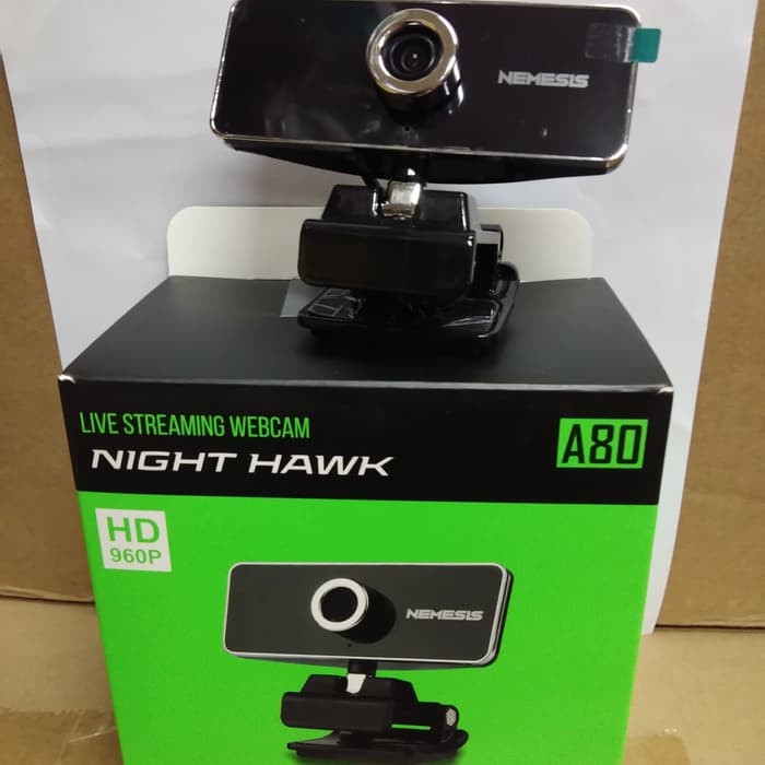 Webcam NYK Nemesis A80 Night Hawk Streamer HD 960P Resmi Original