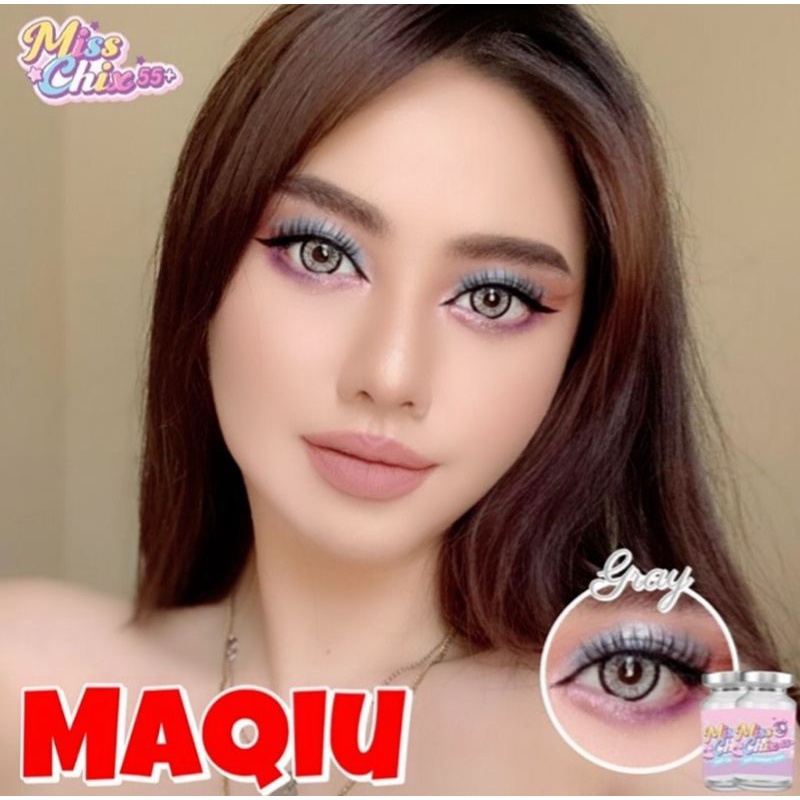 SOFTLENS MAQIU GREY / BROWN by MISS CHIX ( MOTIF MAKI )