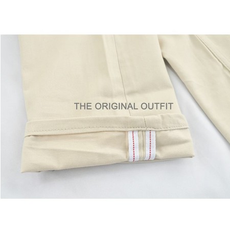 CELANA CHINO PANJANG SELVEDGE ACCENT STRAIGHT CUT - THE ORGINAL OUTFIT [COD]