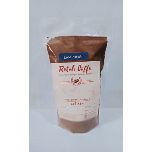 

Ratoh coffe Lampung robusta 100g