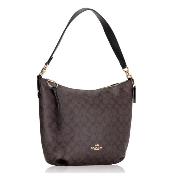 Coach Signature Skylar Hobo Mahogany (90838)