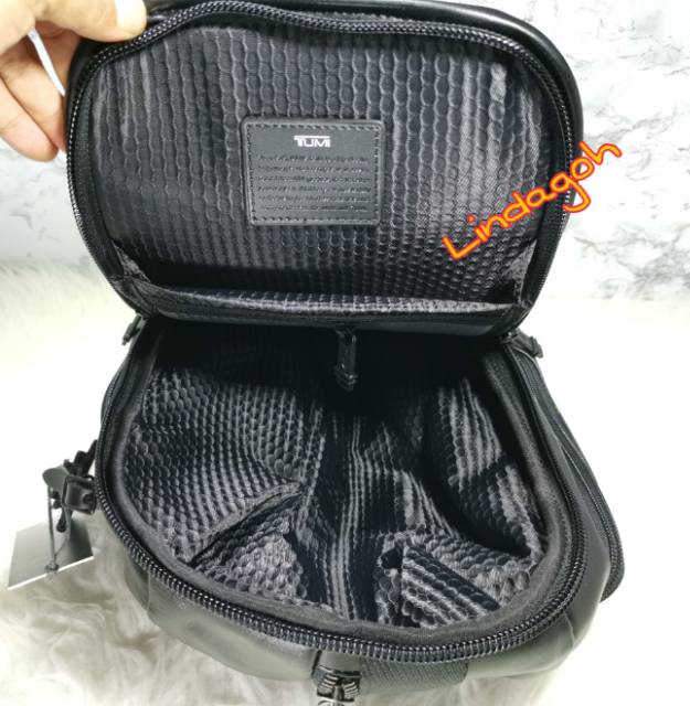 Bodybag tumi slingbag crossbody waistbag tas kulit mirror quality