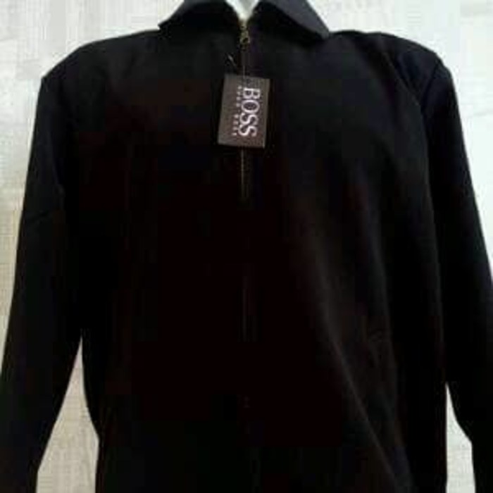 PAKAIAN PRIA MURAH JAKET PRIA ATASAN PRIA Fleece H fashion C8L8 jaket boss classic